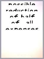 Possible reduction...